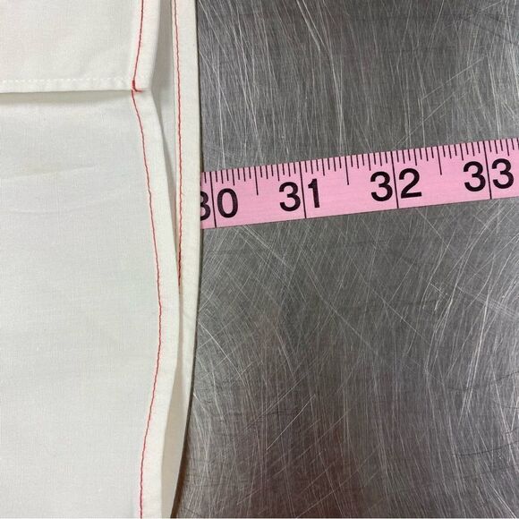 Stone Rose White with floral Collar, Cuffs - Picture 8 of 10